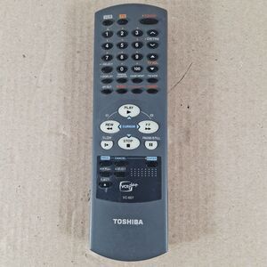 Genuine Toshiba VC-607 VCR Remote Control W602 W607 OEM Tested
